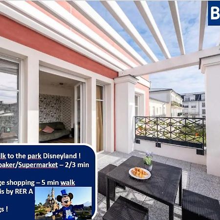 Disney At Home 3 Bed Rooms- Confort 90M2 - Best Location Serris Extérieur photo